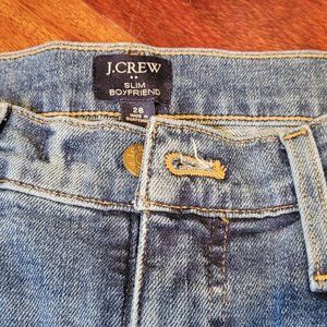 Brand new J. Crew Slim Boyfriend jeans